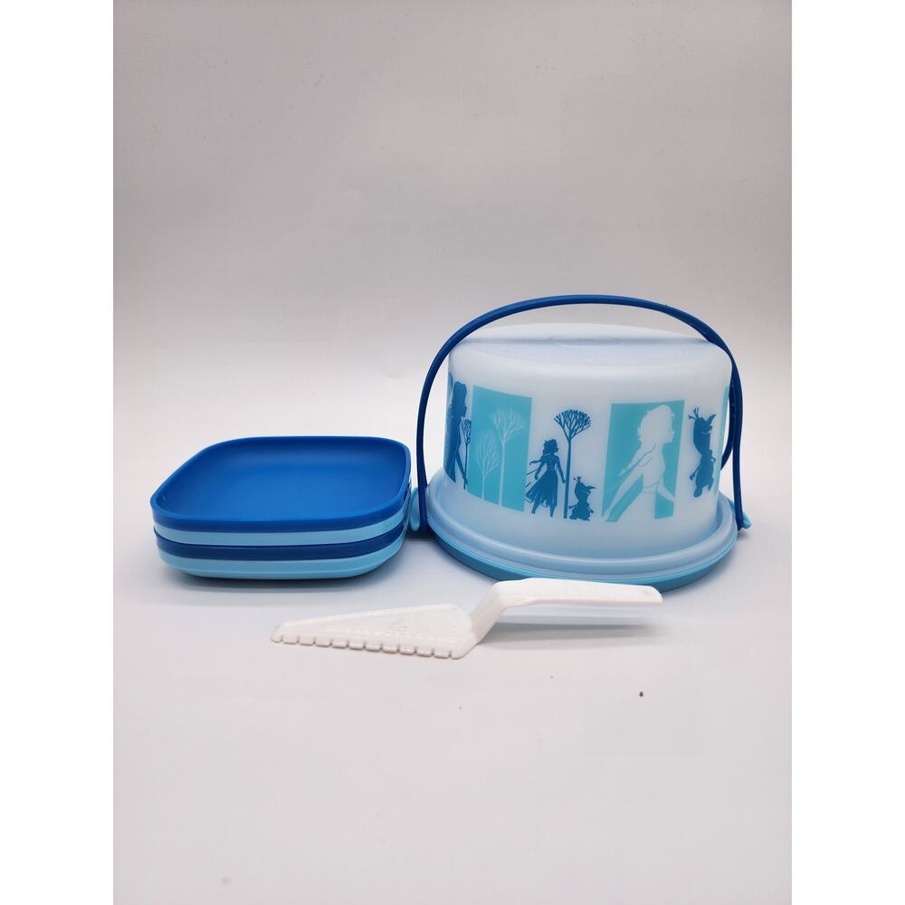 Tupperware Toys Frozen II Mini Party Kids‎ Play 8 Piece Serving Set